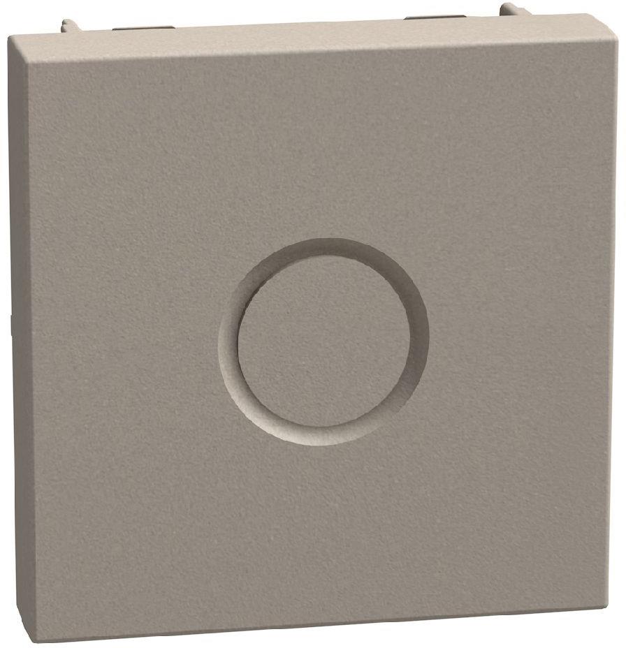 Празен модул 2 мод. цвят Камък Light Now Bticino