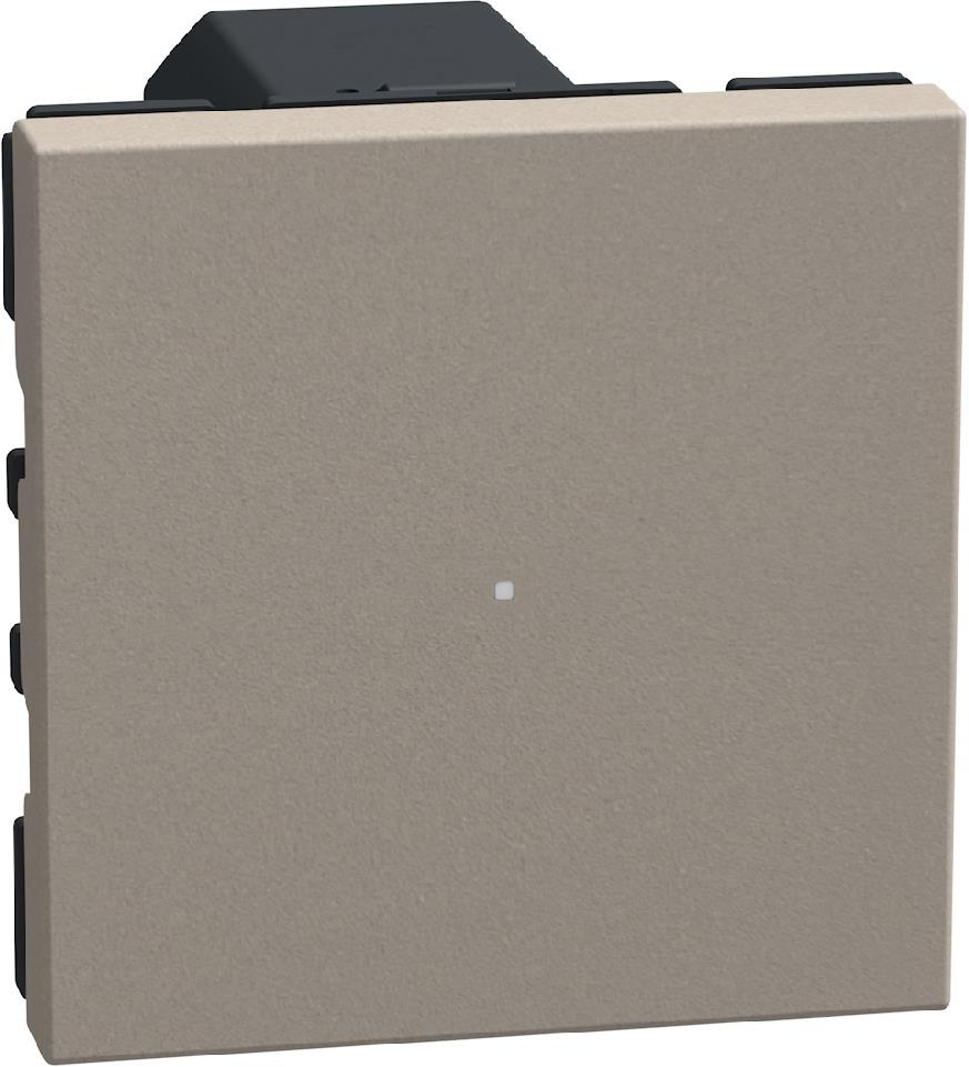 Ключ/димер ЖИЧЕН изисква неутрала 2 мод. Smart с Netatmo цвят Камък Light Now Bticino