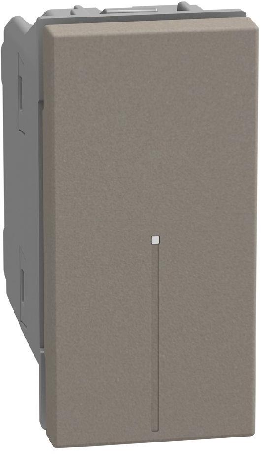 Кръстат ключ 1 мод. аксиален цвят Камък Light Now Bticino