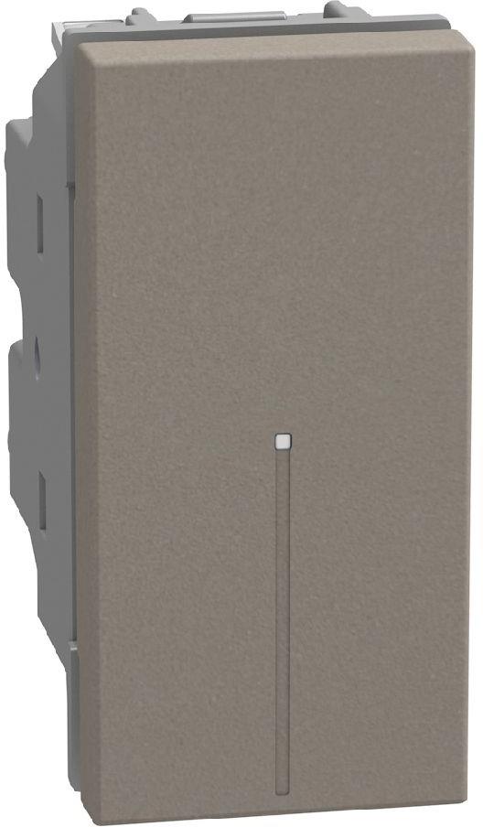 Девиаторен ключ 1 мод. аксиален цвят Камък Light Now Bticino