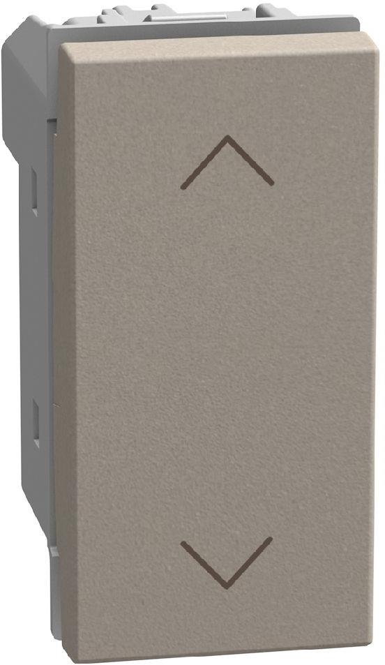 Ключ за щори 1 мод. цвят Камък Light Now Bticino