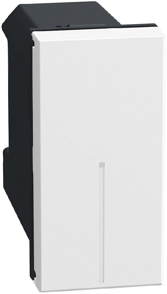 Девиаторен ключ ЖИЧЕН изисква неутрала 1 мод. Smart с Netatmo цвят Бял Light Now Bticino