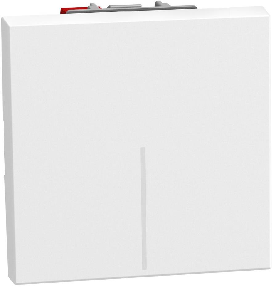 Девиаторен ключ 2 мод. цвят Бял Light Now Bticino