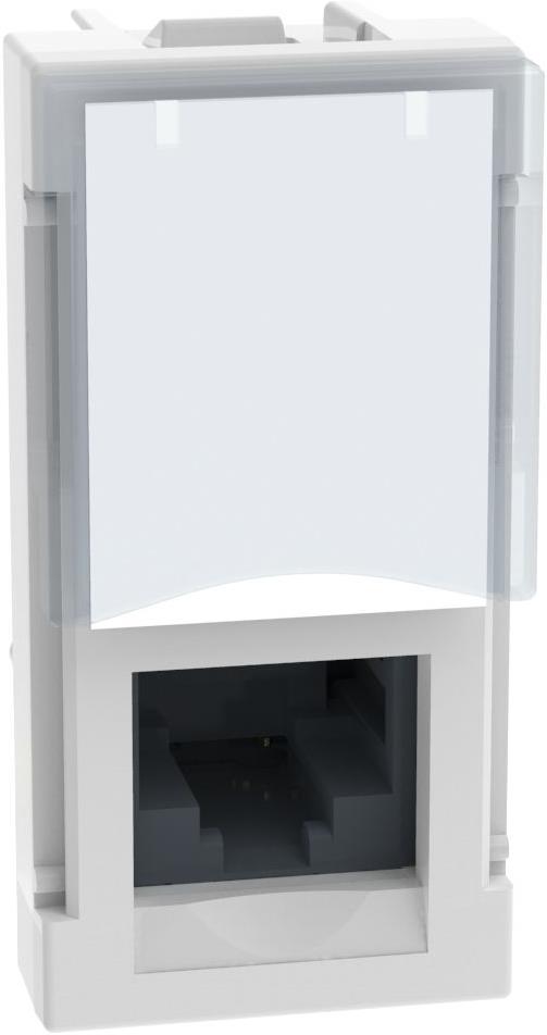 Розетка RJ45 cat.6A STP 1 мод. цвят Бял Light Now Bticino