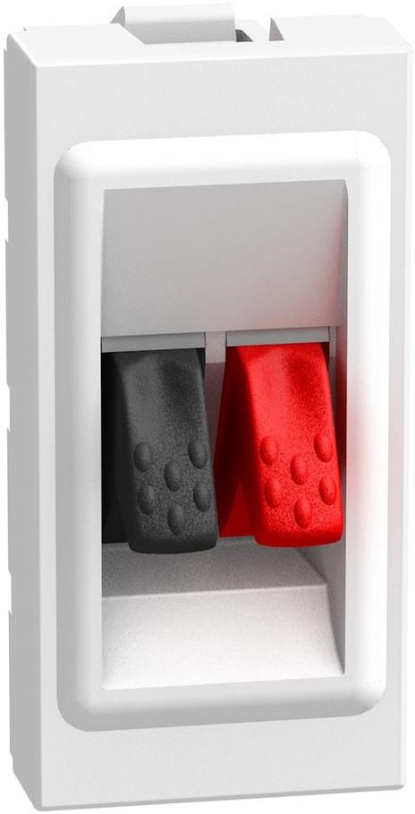 Розетка за тонколони 1 мод. цвят Бял Light Now Bticino