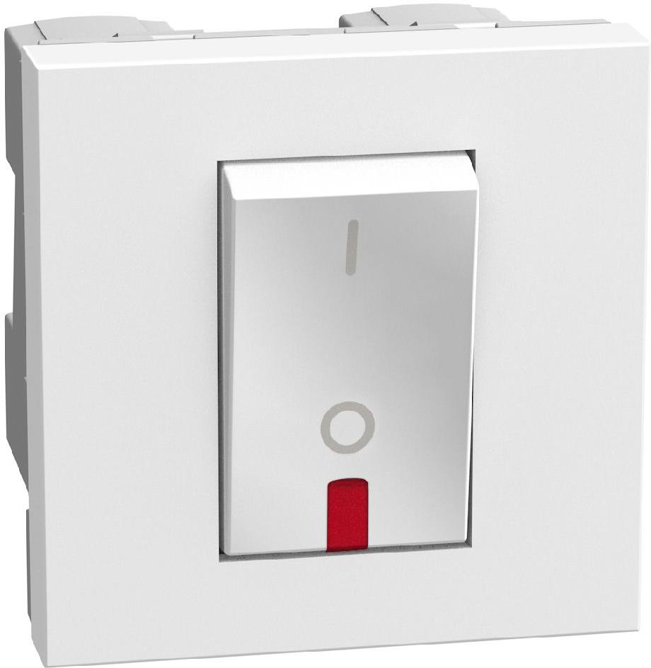 Двуполюсен ключ 32А 2 мод. цвят Бял Light Now Bticino