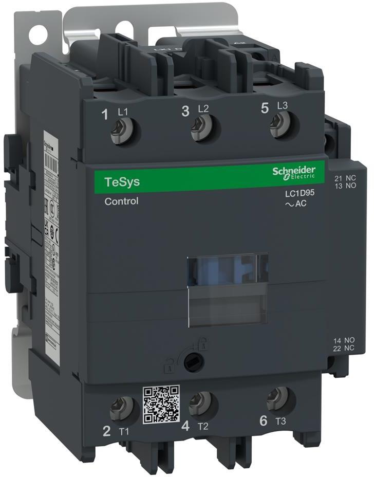 Контактор TeSys D 3P 45kW (95A AC-3) 1NO-1NC 380V 50Hz SE