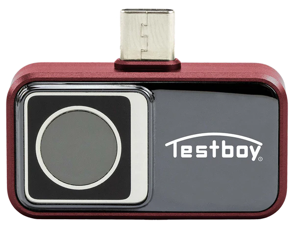 Термографска камера USB C към iOS и Android устройства, Testboy TV 297 Smart