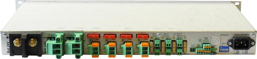 Зарядно устройство 200A за батериен блок до 270Ah, 1U, Intevio Honeywell