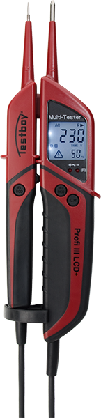 Детектор на напрежение със сонди T-RMS CAT IV 3…1000Vac/dc, LCD и звук, Testboy Profi III LCD