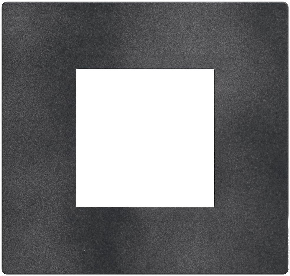 Рамка 2 мод. цвят Сив меланж (Dark Grey) Light Now Bticino