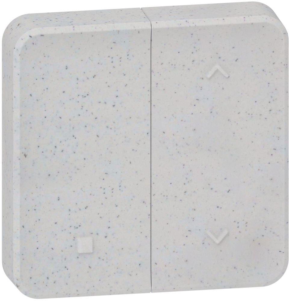 Ключ за щори БЕЗжичен кинетичен моноблок IP55 Smart с Netatmo цвят Бетон Light Now Bticino