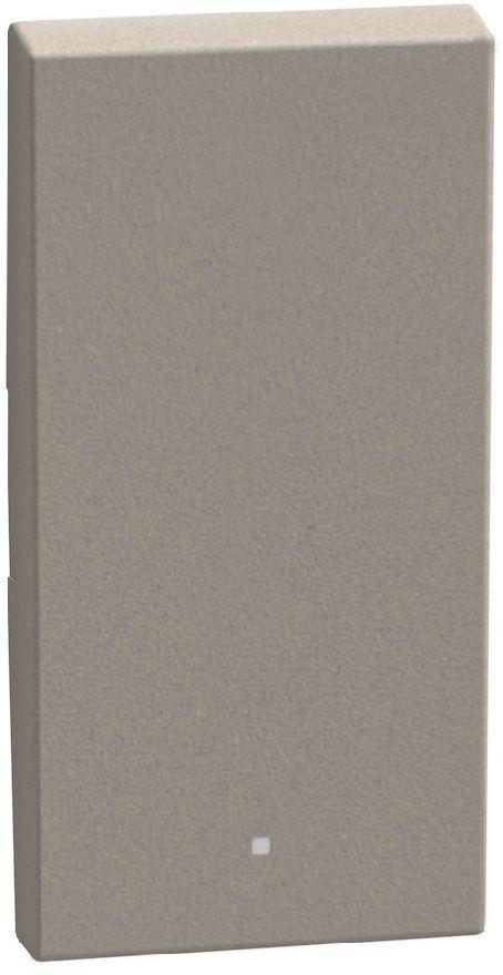 Лицев панел ключ/бутон 1 мод. цвят Камък My Home Light Now Bticino