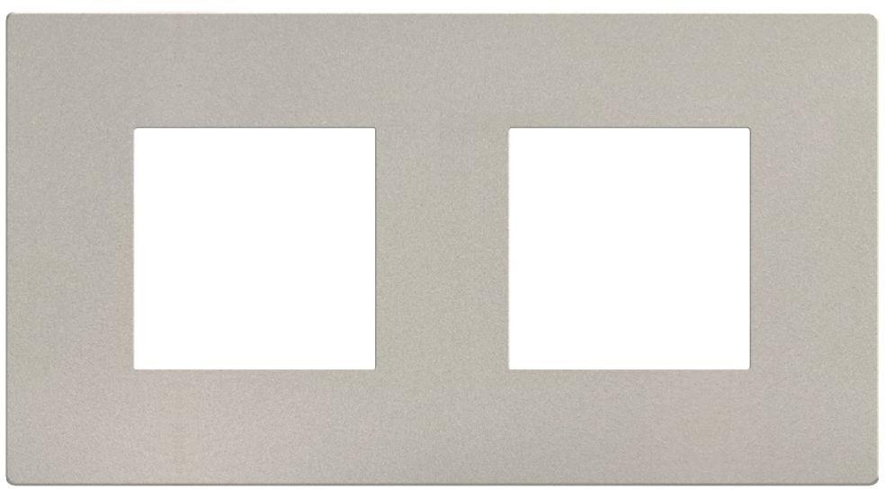 Рамка 2+2 мод. цвят Пясък (Sand Stone) Light Now Bticino