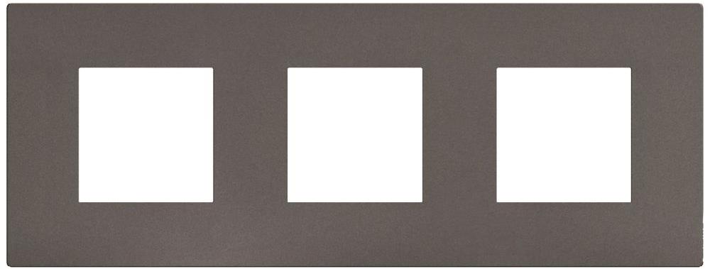 Рамка 2+2+2 мод. цвят Мока (Moca Stone) Light Now Bticino