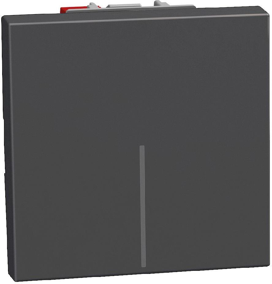 Бутон 2 мод. цвят Графит Light Now Bticino