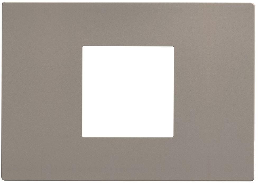 Рамка 2 мод. за монтаж върху конзола 3 мод. цвят Камък (Stone) Light Now Bticino