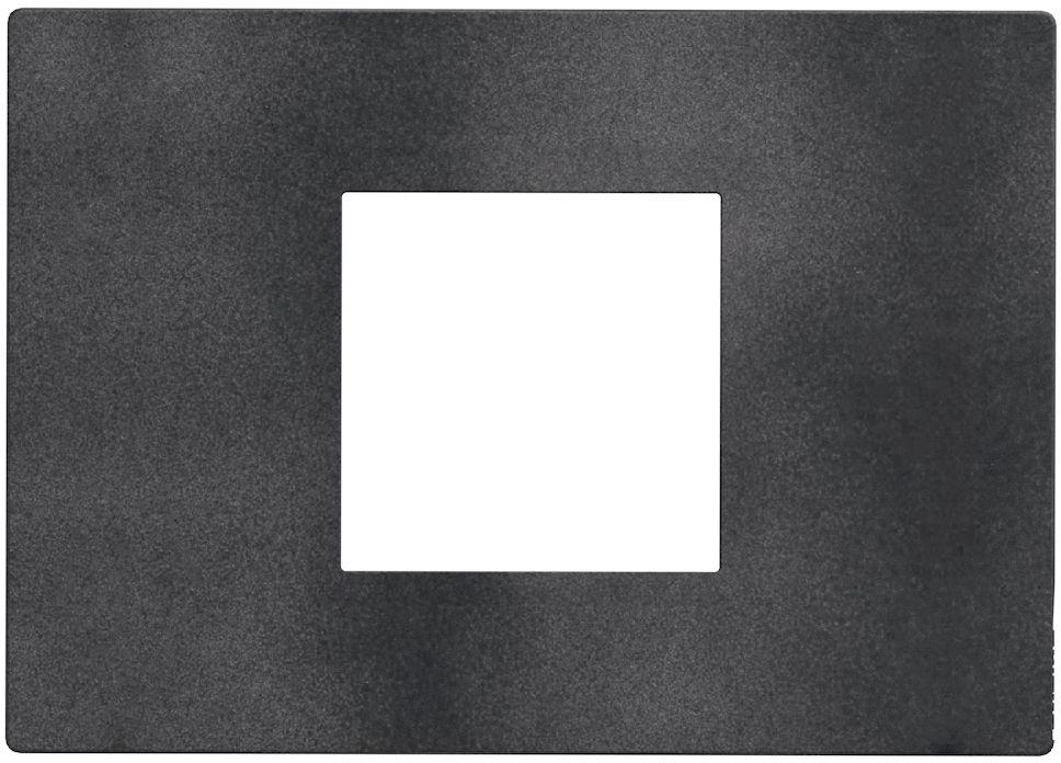 Рамка 2 мод. за монтаж върху конзола 3 мод. цвят Сив меланж (Dark Grey) Light Now Bticino