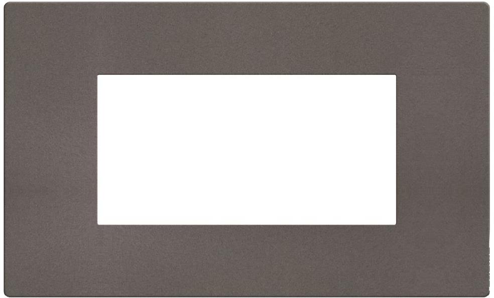 Рамка 4 мод. цвят Мока (Moca Stone) Light Now Bticino