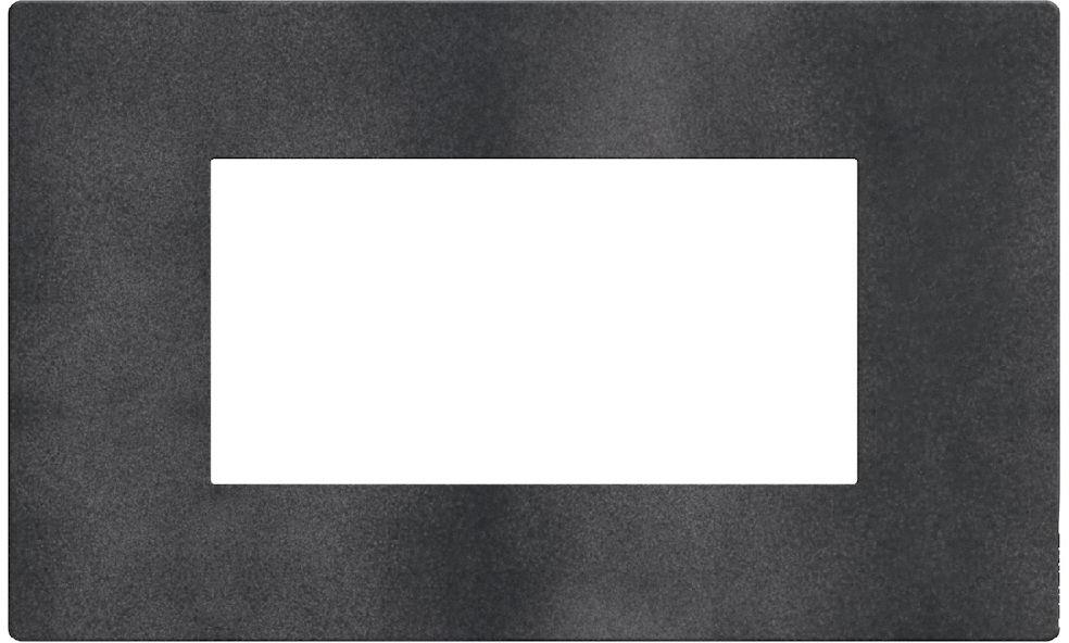 Рамка 4 мод. цвят Сив меланж (Dark Grey) Light Now Bticino