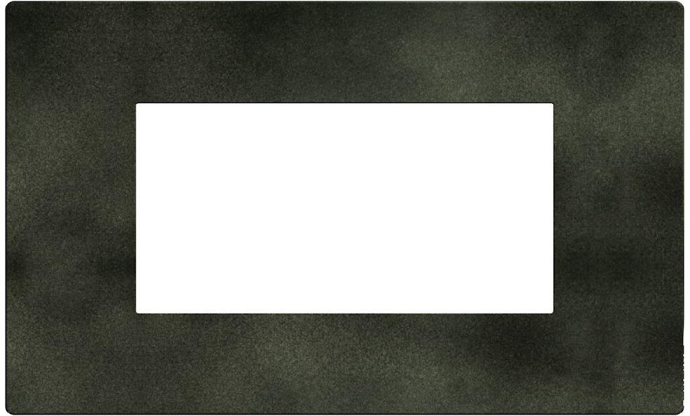 Рамка 4 мод. цвят Зелен меланж (Dark Green) Light Now Bticino