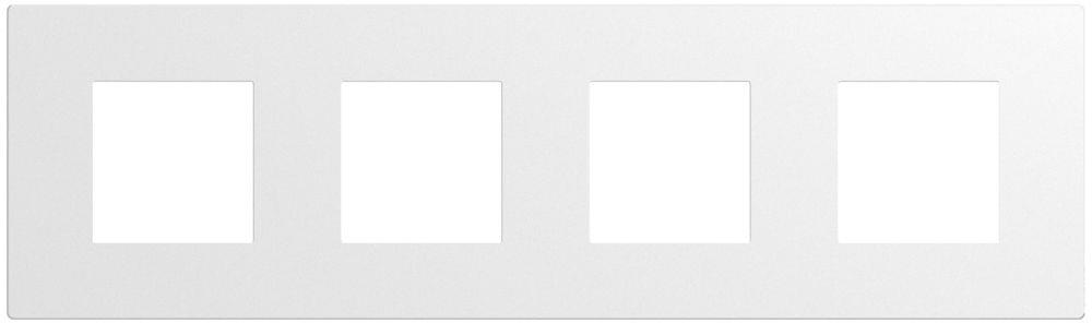 Рамка 2+2+2+2 мод. цвят Бял (White) Light Now Bticino