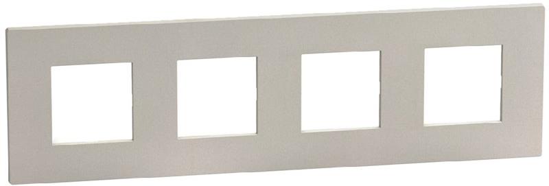 Рамка 2+2+2+2 мод. цвят Пясък (Sand Stone) Light Now Bticino