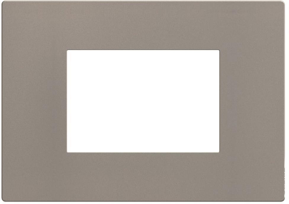 Рамка 3 мод. цвят Камък (Stone) Light Now Bticino