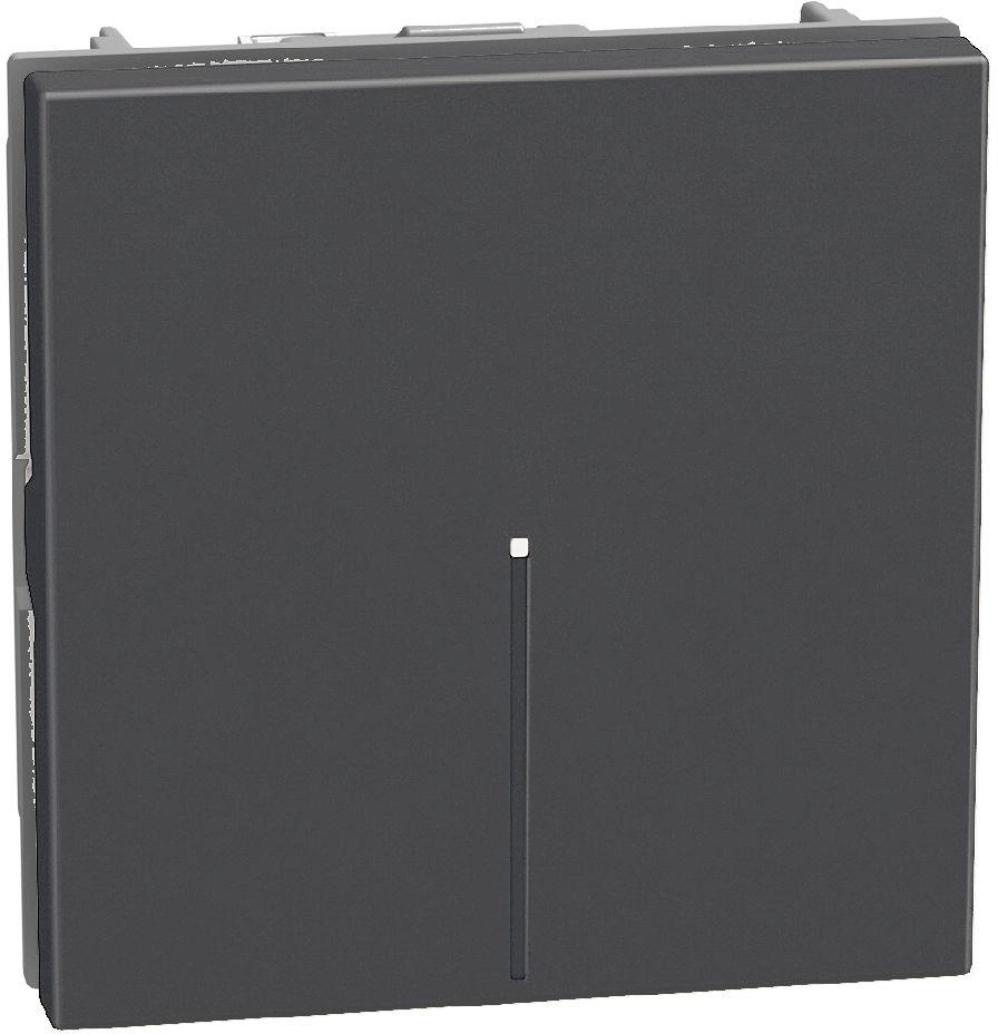 Девиаторен ключ 2 мод. аксиален цвят Графит Light Now Bticino