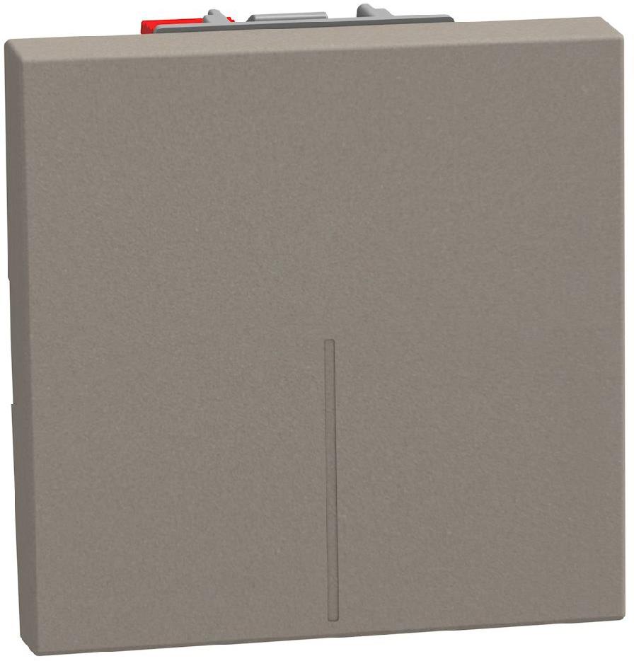 Девиаторен ключ 2 мод. цвят Камък Light Now Bticino