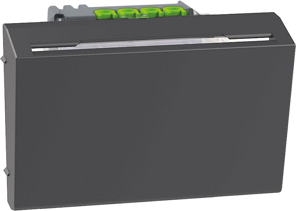 Енергоспестител с времезакъснение 3 мод. цвят Графит Light Now Bticino