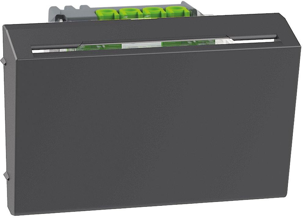 Енергоспестител с RFID четец за карти 3 мод. цвят Графит Light Now Bticino