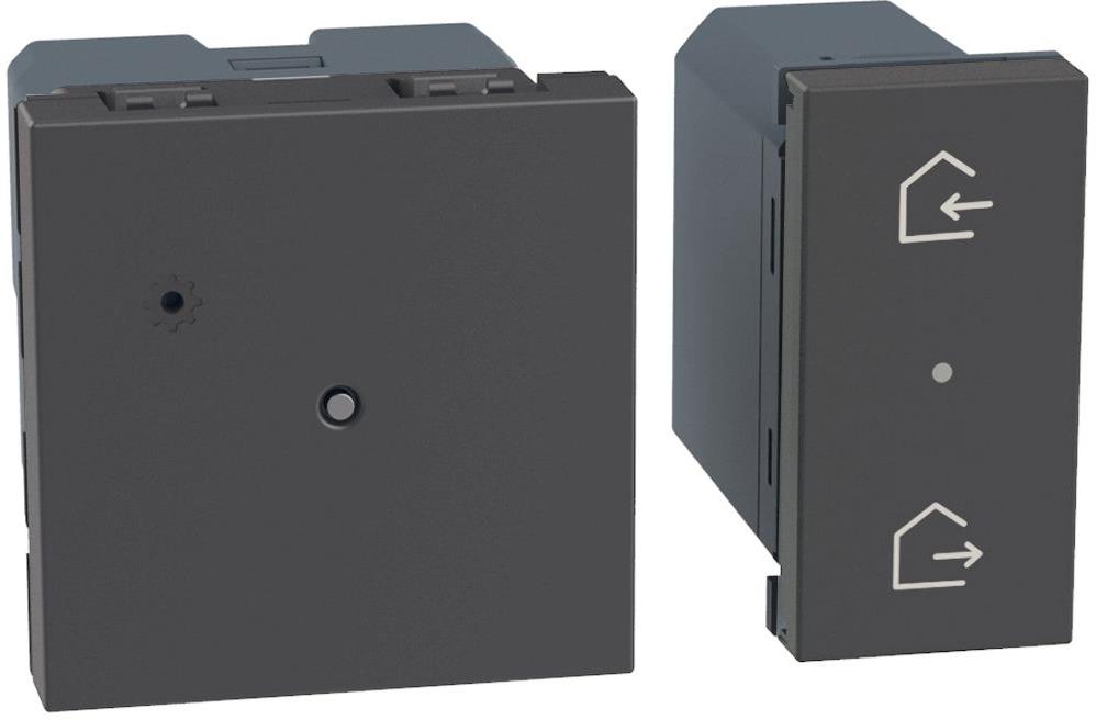 Стартов пакет (Gateway 2 мод. + Master ключ БЕЗжичен 1 мод.) Smart с Netatmo цвят Графит Light Now Bticino