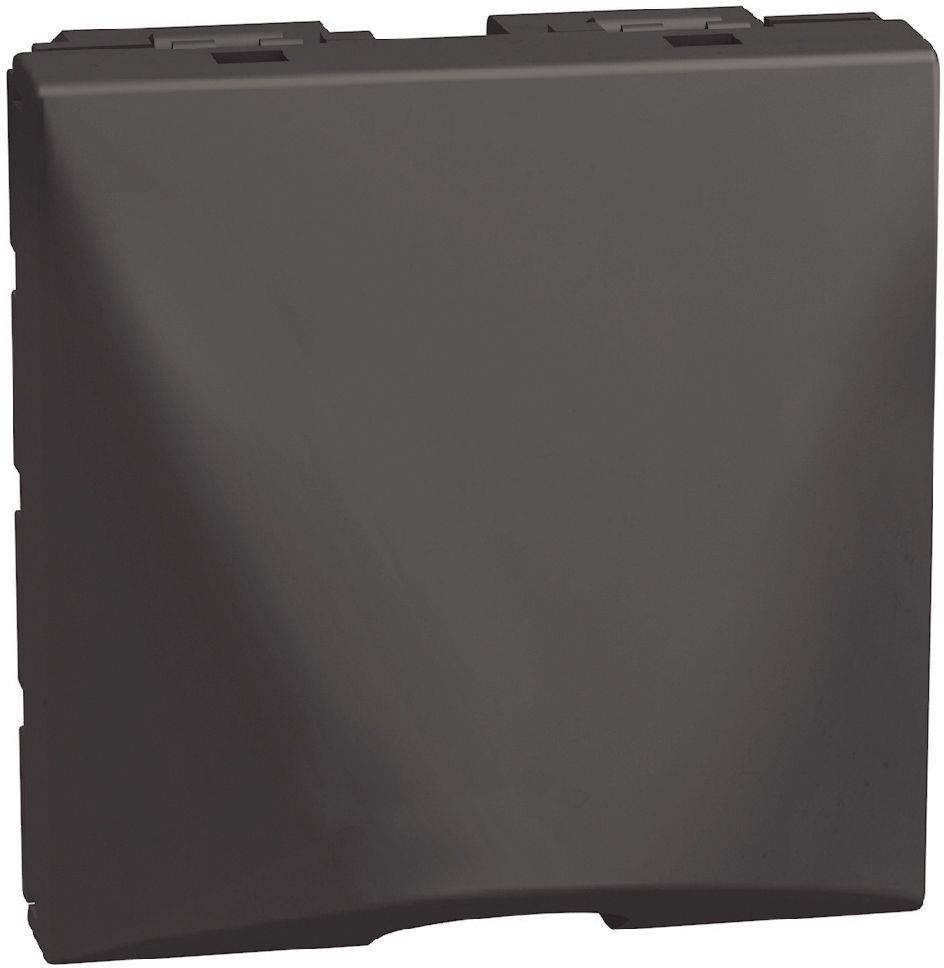 Празен модул с отвор Ø9.5мм 2 мод. цвят Графит Light Now Bticino