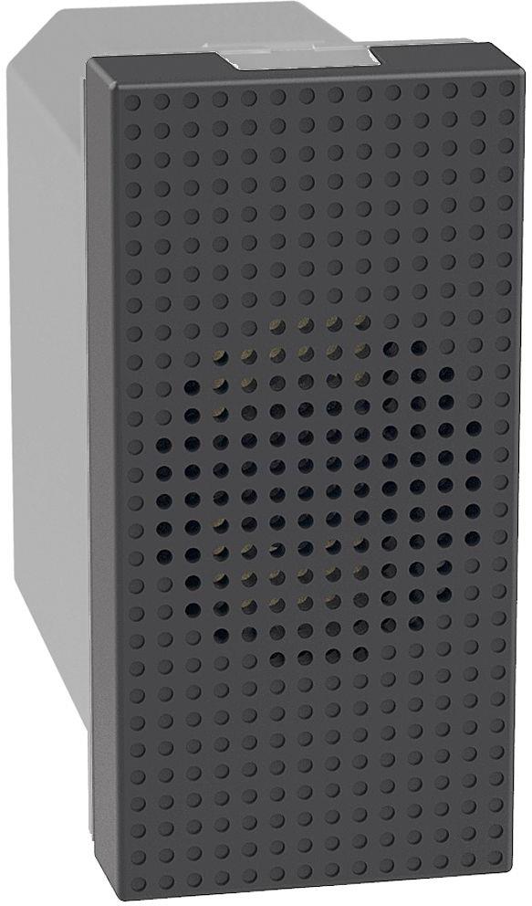 Звънец 230V 8VA 80dB 1 мод. цвят Графит Light Now Bticino