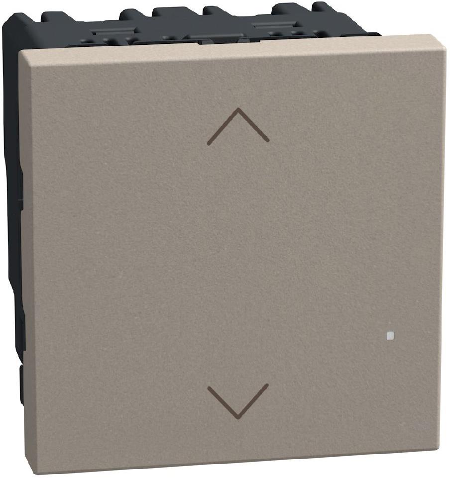 Ключ за щори ЖИЧЕН изисква неутрала 2 мод. Smart с Netatmo цвят Камък Light Now Bticino