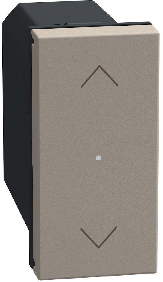 Ключ за щори ЖИЧЕН изисква неутрала 1 мод. Smart с Netatmo цвят Камък Light Now Bticino