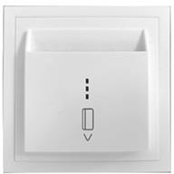 Енергоспестител моноблок цвят БЯЛ мат Adria Commel