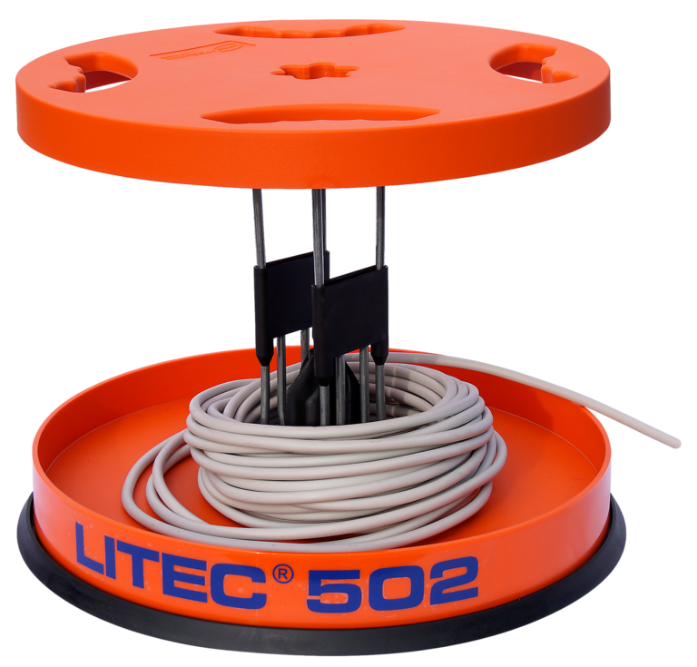 Многофункциуонален инструмент за развиване и навиване на кабели с тегло до 380 кг. Litec