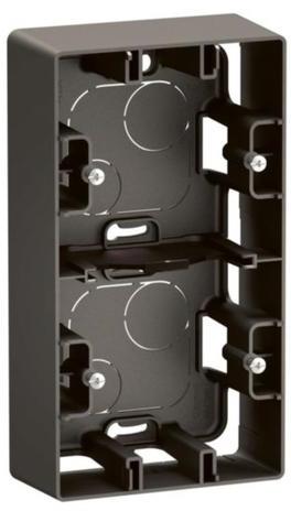 Конзола двойна за открит монтаж цвят Сив Niloe New Legrand