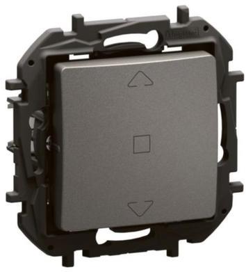 Бутон за щори цвят Сив Niloe New Legrand