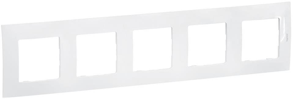Рамка 5х цвят Бял Niloe New Legrand