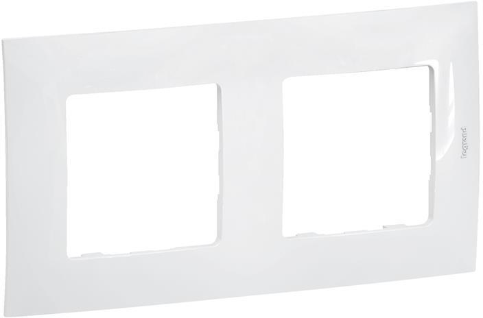 Рамка 2х цвят Бял Niloe New Legrand