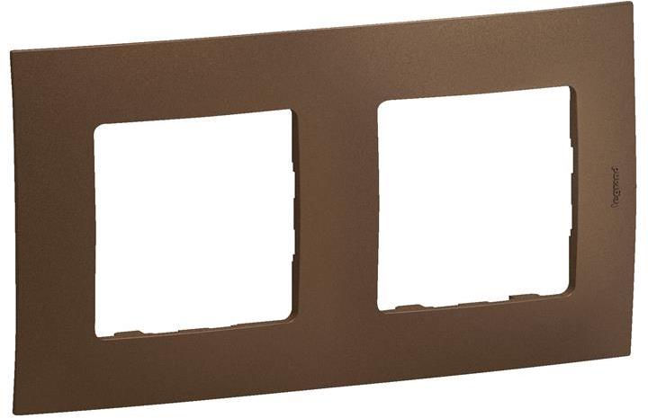 Рамка 2х цвят Бронз Niloe New Legrand