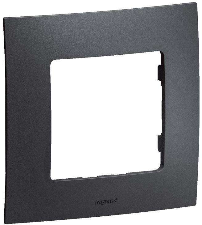Рамка 1х цвят Тъмно сив Niloe New Legrand