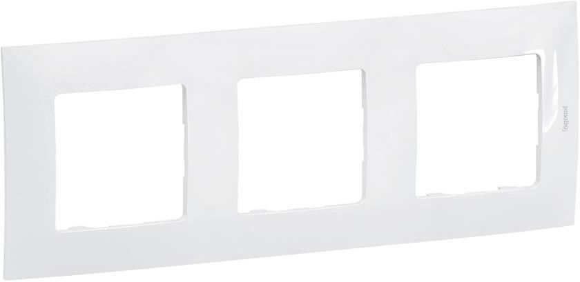 Рамка 3х цвят Бял Niloe New Legrand