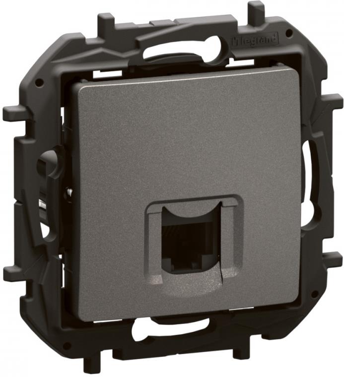Розетка RJ11 цвят Сив Niloe New Legrand