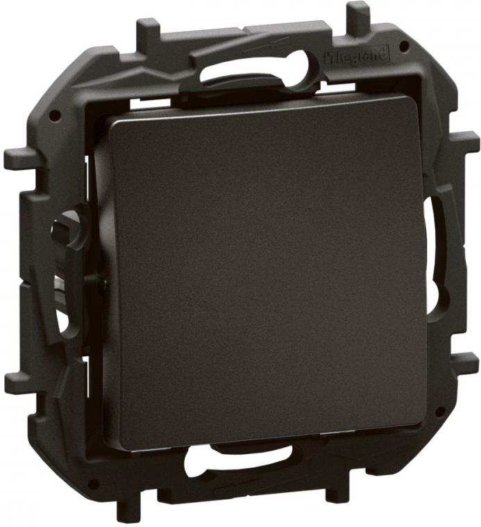 Еднополюсен ключ цвят Черен Niloe New Legrand