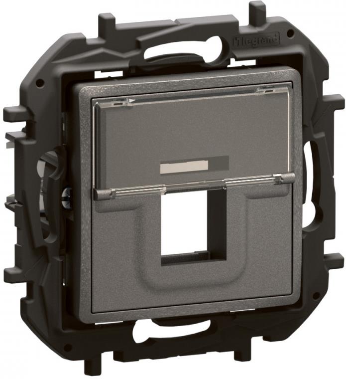 Розетка за RJ45 Keystone цвят Сив Niloe New Legrand