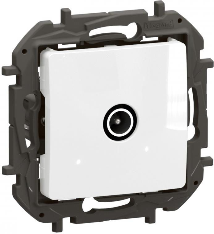 Розетка TV преходна 14dB цвят Бял Niloe New Legrand